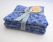 Fabric Coasters with Cloves in Blue Fern - DoxologyDesigns