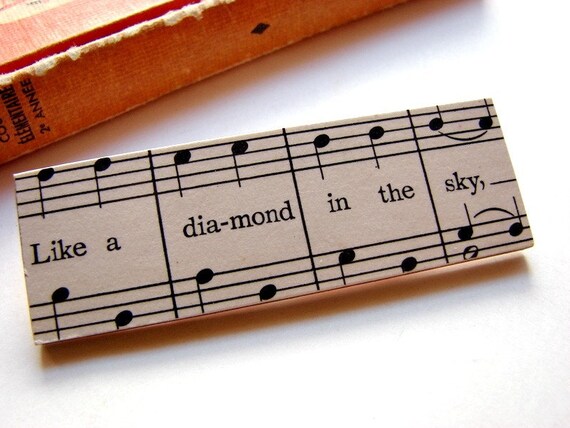 Big Wood Pin Brooch Like a Diamond in the Sky by mimiandlucy