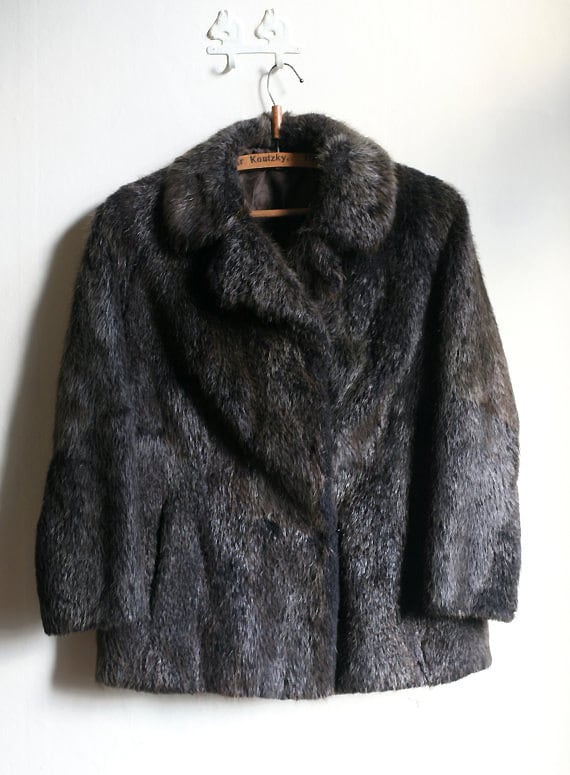 Rebecca Likes Online Shopping: Etsy Find of the Day: Nutria Fur Coat