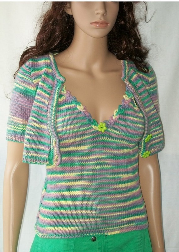 Women/Teens Summer Fashion Hand Knitted Crochet von labostyle