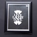 Live Laugh Love hand cut papercut by StudioCharley on Etsy