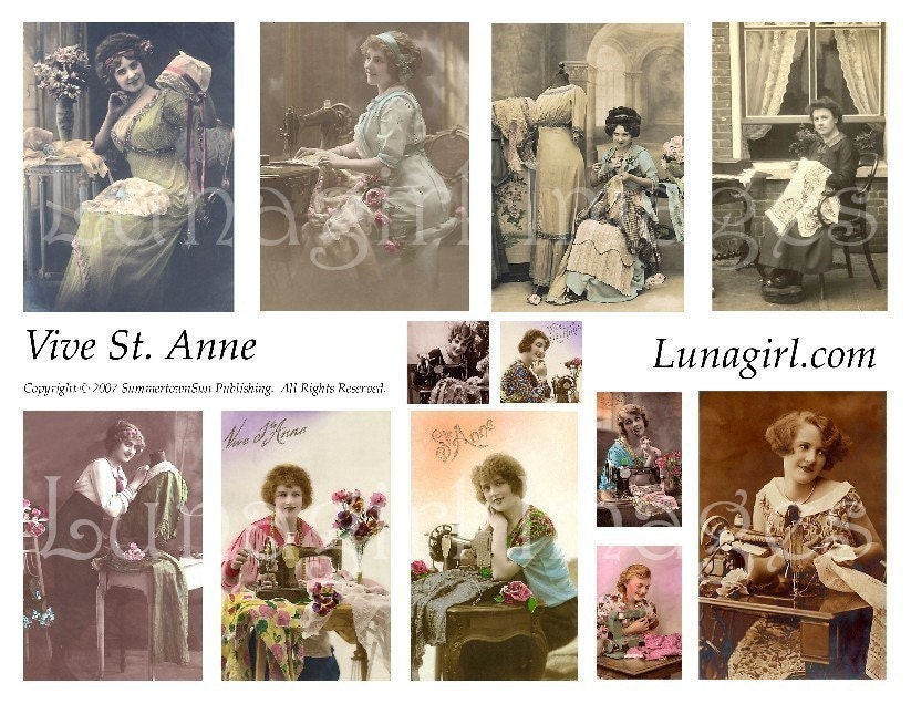Vintage Sewing Links from Vintage Victorian
